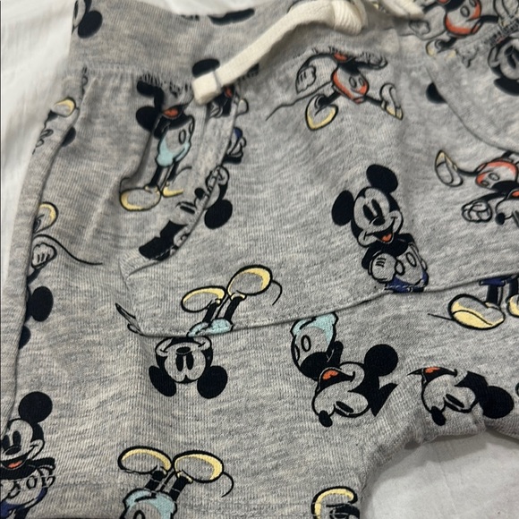 Disney Mickey Mouse Gray Shorts- 3 months - Picture 2 of 4